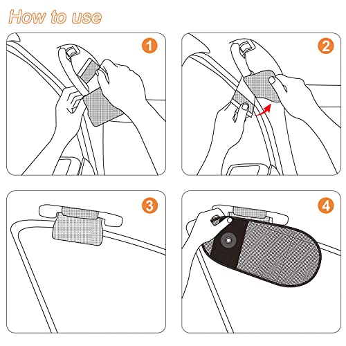 TFY Maniglia Parasole da Ttettino dell'auto per la...