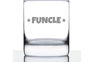 Uncle Whiskey Glass: Perfect Present for the Coolest Uncle
