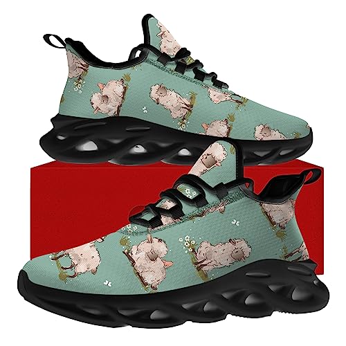 Sheep Shoes for Women Men Road Running Walking Tennis Breathable Lightweight Sneakers Farm Animal Shoes Gifts for Men Women4