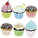 Jolee's Boutique Vellum Cupcakes Dimensional Stickers