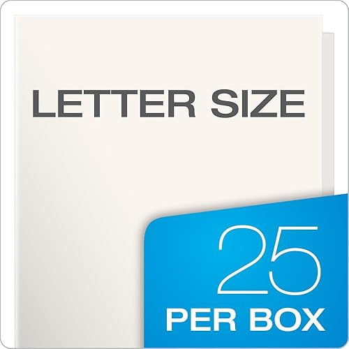 Vista 19 de Oxford carpetas laminadas con capacidad para 100 hojas, con dos bolsillos, 25 unidades (51704), Negro