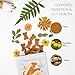 BOTANICAL BONES Inner Glow Organic Dog Treats, Wheat-Free, Treats for Dogs, Clean Ingredients, Baked in The USA, Promotes Healthy Digestion & Gut Health, All-Natural Peanut Butter Bones, 2-Pack