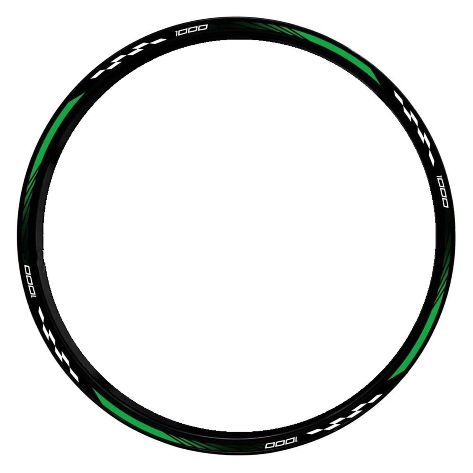 Wheel Stickers Motorcycle Wheel Decal for for Z1000SX for Ninja for Z1000 for Z 1000 SX 1000SX Reflective Rim Decals Hub Stickers Rim Reflective Decal