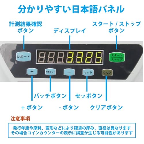 Pixyparty 硬貨機 アップグレード版 新500円対応 高速コインカウンター の商品画像 4
