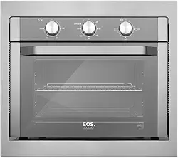 Forno Elétrico de Embutir EOS 47 Litros Porta de Vidro Espelhado EFE47EE 220V