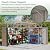 Outdoor Storage Shed, 10 X 12 FT Large Metal Utility Tool Sheds with Floor Frame & Windows, Steel Garden Shed with Updated Frame Structure for Backyard Patio Lawn, Brown