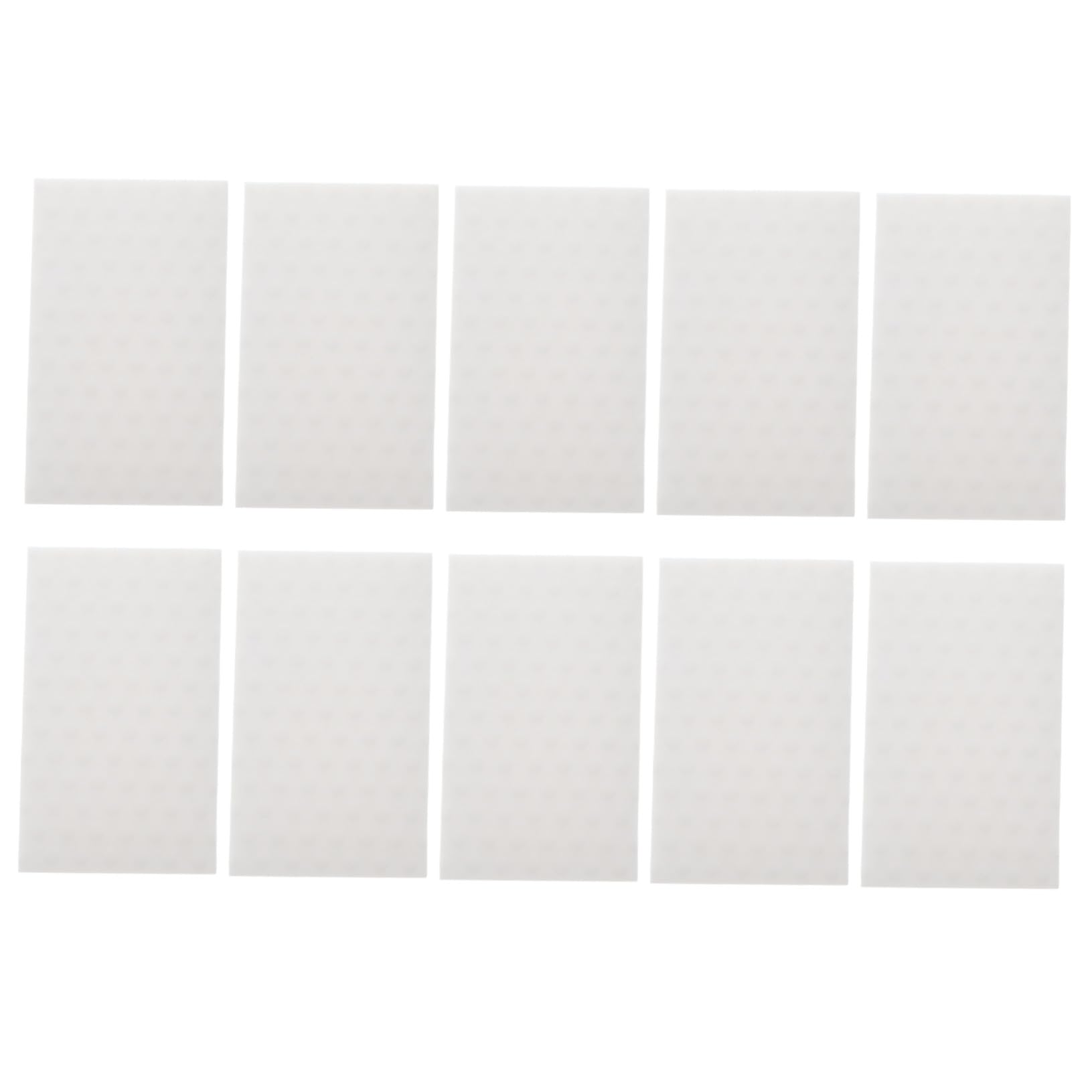 iplusmile Lot de 10 Éponges de Nettoyage en Haute Densité, Blanc, pour Vaisselle, Enlève Efficacement la Graisse, la Cuisine