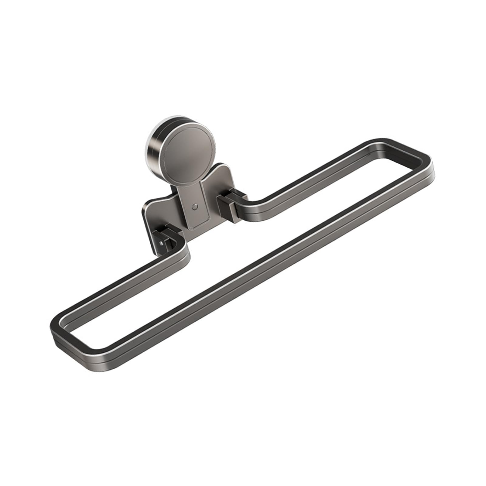 FOLODA Foldable Suction Cup Rack Multipurpose Use for Towels and Accessories in Bath or Kitchen Bathroom Towel Rack