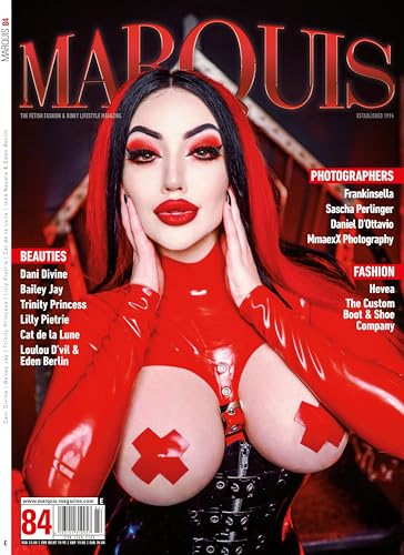 MARQUIS Magazine No. 84- Fetish, Fashion, Latex & Lifestyle -- Englische Ausgabe: The legendary MARQUIS magazine, issue no. 84 - this time with the ... MAGAZINE: Fetish, Fashion, Latex & Lifestyle)