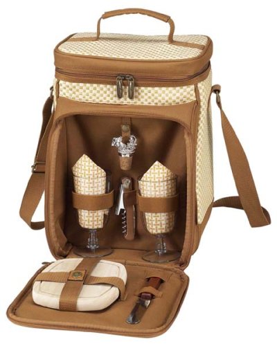 Picnic at Ascot Bahamas Collection Wein- und Käsekühler für 2 Personen Cover