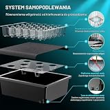 HG Power Mała szklarnia z podkładką termiczną, tace do kiełkowania nasion z 30 komórkami i kopułą, kiełkownik nasion do sadzonek, warzyw i ziół