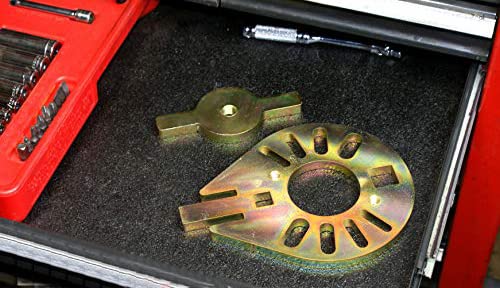 Massive Pinion Flange Holding Tool Holder Yoke Wrench Made Usa Compatible With Jeep Ring Rear End Axle Nut Seal 8.8 40 Dana 3/8" Thick! #TOP1