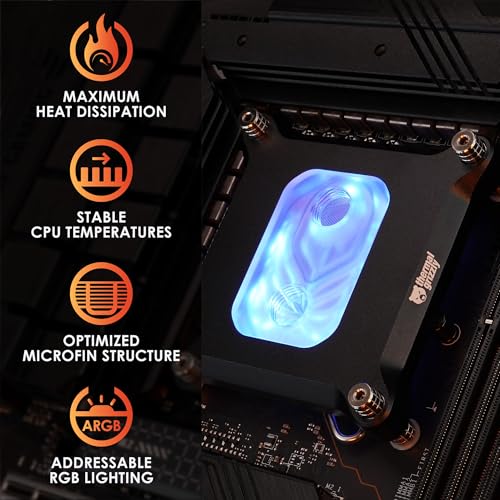 Refroidissement CPU Intel Thermal Grizzly Mycro Pro contre la surchauffe