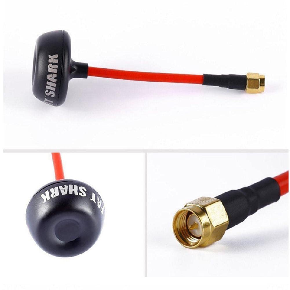 NATEFEMIN RC FPV Antenna Flexible 5.8GHz Circular Polarized SpiroNet Antenna Accessory Part