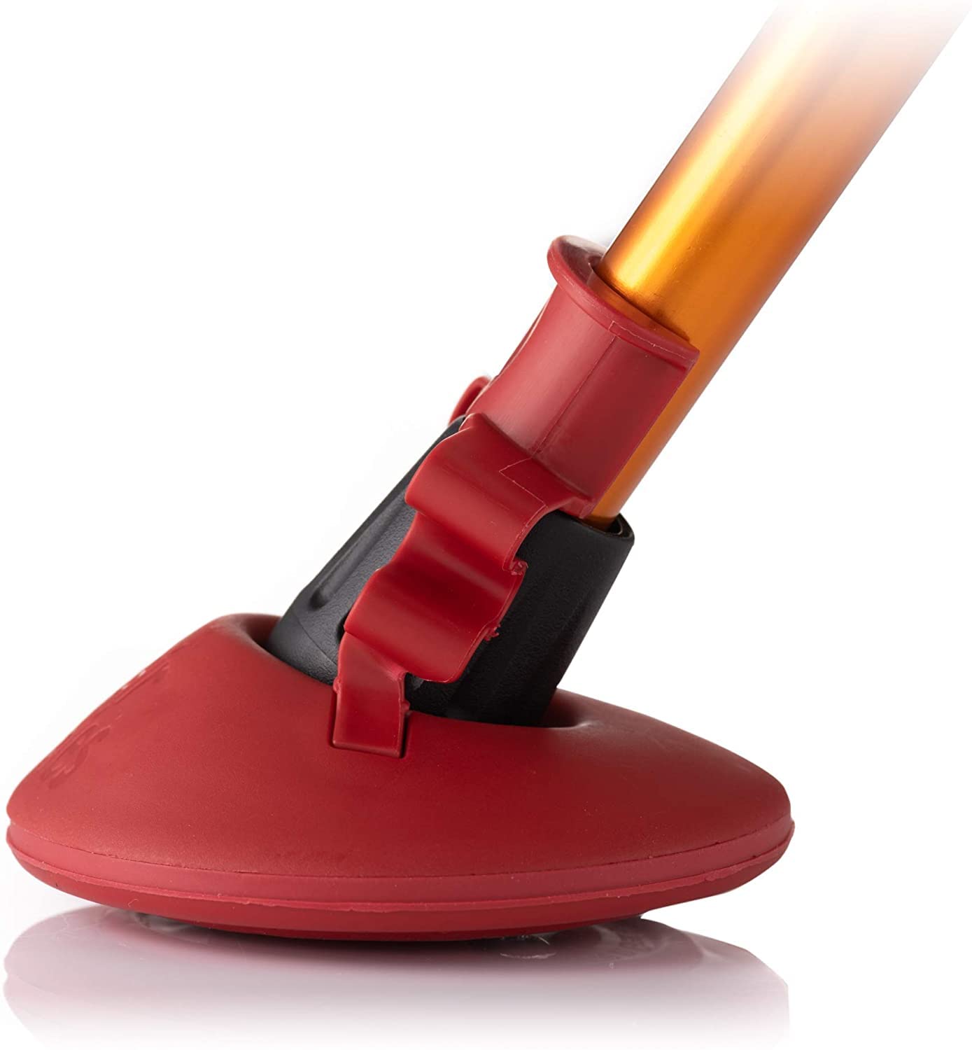 Chair Buddies Removable Camping Chair Feet (Poppy Red, Regular)