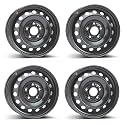 4x Alcar Stahlfelgen 4-6505 6.0Jx15 ET48 5x114,3 kompatibel mit Kia Venga
