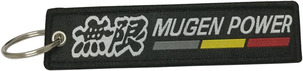1pcs MUGEN POWER Tag Keychain Car Accessories Sporty Gifts Fit For Mugen Fans