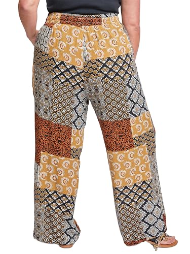 Royalty For Me Womens Women´s Plus Elastic Waist Flood with Drawstring Hem3