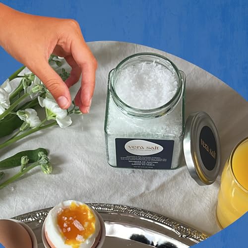 Sal en escamas Vera Salt 300 g frasco miniatura 6