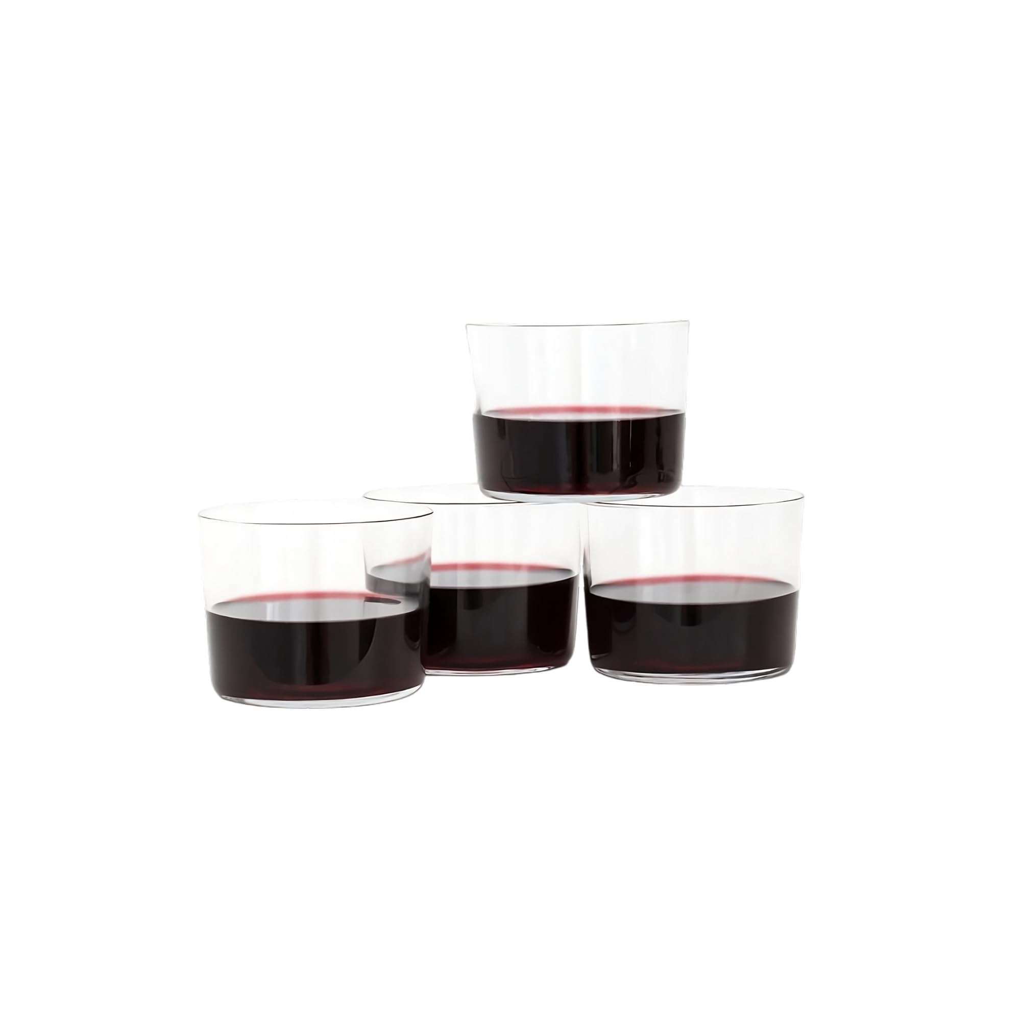 ACESA - Vasos de Plástico Vino Chikito | Pack 480 Unidades | 220 ml | Perfectos para Vino, Cerveza, Aperitivos y Postres