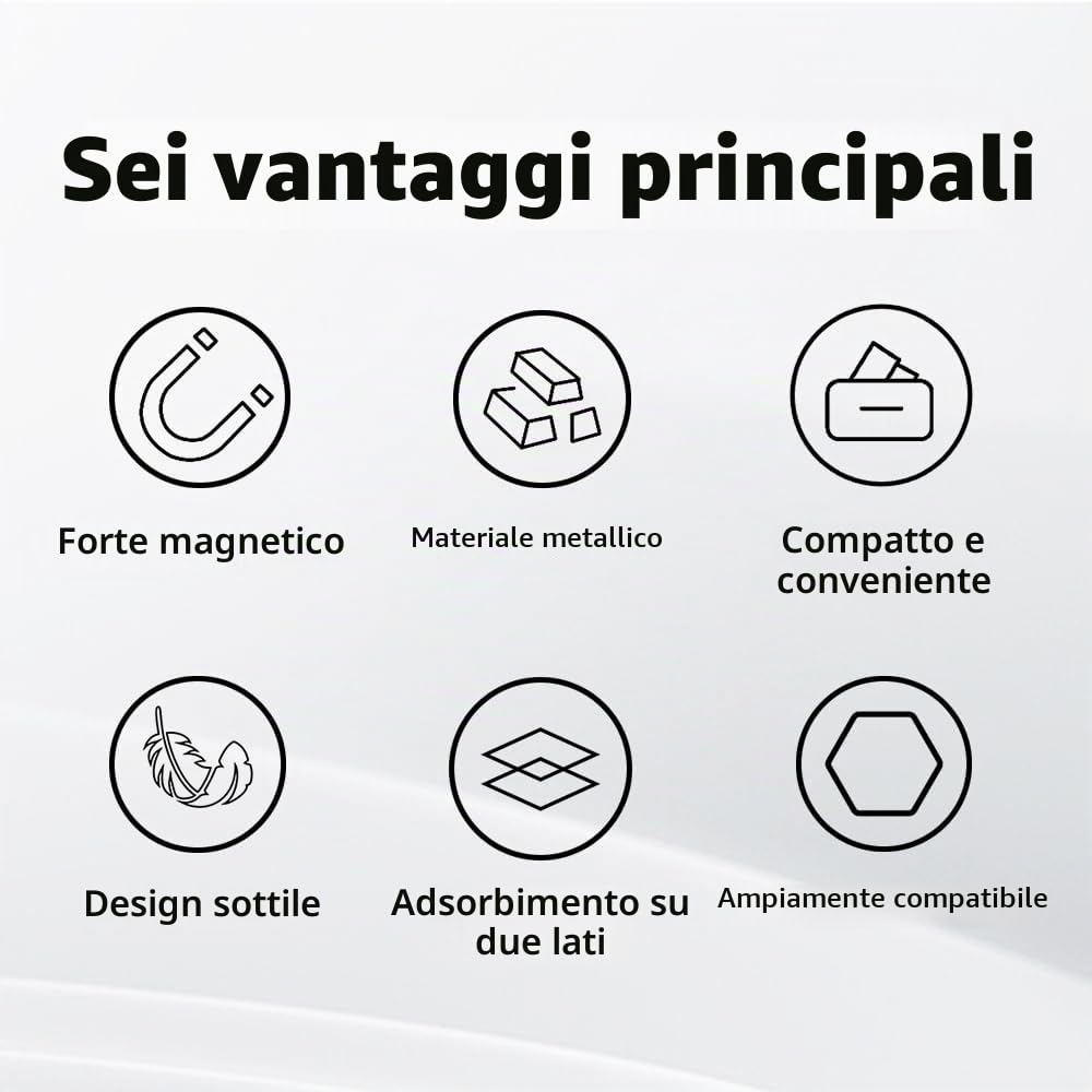 Base Adattatore Magnetico per Insta360 Flow, Mobile Gimbal Magafe Espansione Parti Accessori per Insta360 Flow