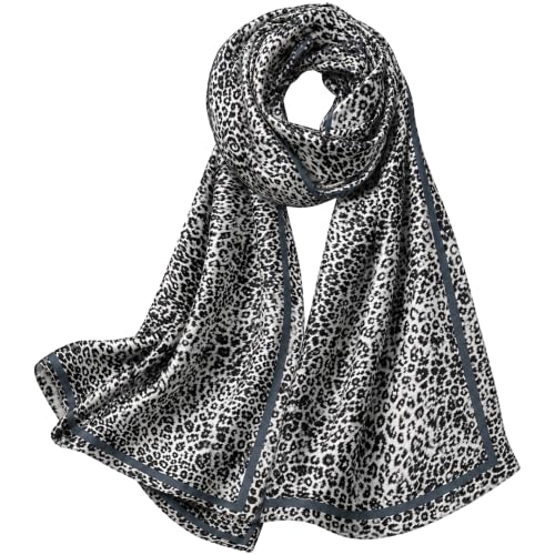YuiFiare Silk Feeling Scarf Lightweight Long Sunscreen Shawl Wrap