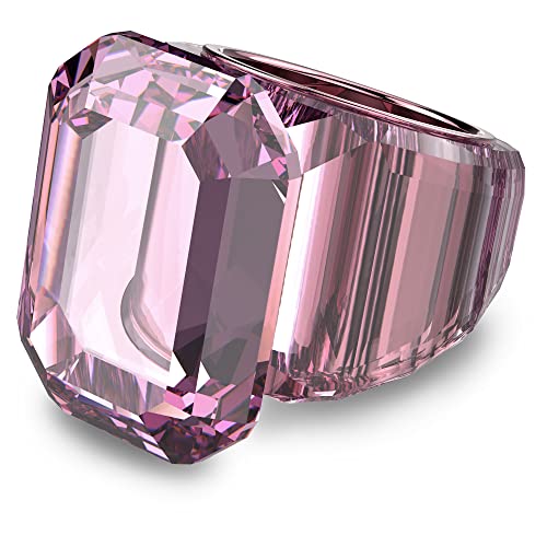 SWAROVSKI Anel de coquetel Lucent, rosa, tamanho 19