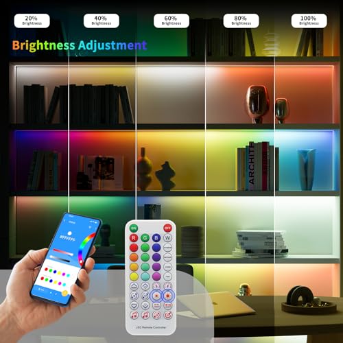 Image of SP611E Bluetooth Music LED Controller for 1903B WS2812b WS2811 IC RGB Chasing Color LED Strip Addressable Sync Music Controller DC5V-24V APP /IR Remote Control(NOT for RGB LED Strip Without IC)