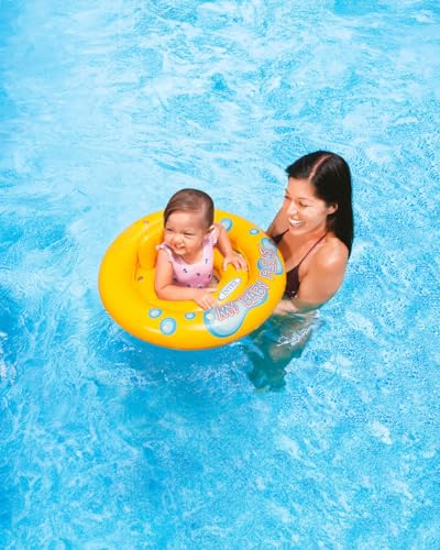Image of 67cm My Baby Float with Seat and Backrest | Plastic Floatie for 1-2 Year Old Kids | Water Float for Babies Pack of 1