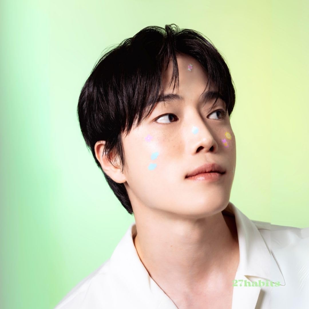 27habits Fairy Patch Picnic - fast-absorbing colorful hydrocolloid patches for spots and blemishes, 80 patches, Korean skincare