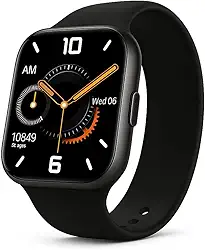 Relógio Smartwatch Premium Tela Full Touch 1,75 Polegadas, Multifuncional Recebe Ligações e Compatível Android Ios, Resistência à Água e Bateria Longa Duração