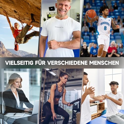 FitBeast Hand Grip Musculation Avant Bras - Pack de 5, Poignet Musculation Ajustable, Grip Musculation Main, Étireur de Doigts, Anneau d'exercice et Balle Anti-Stress