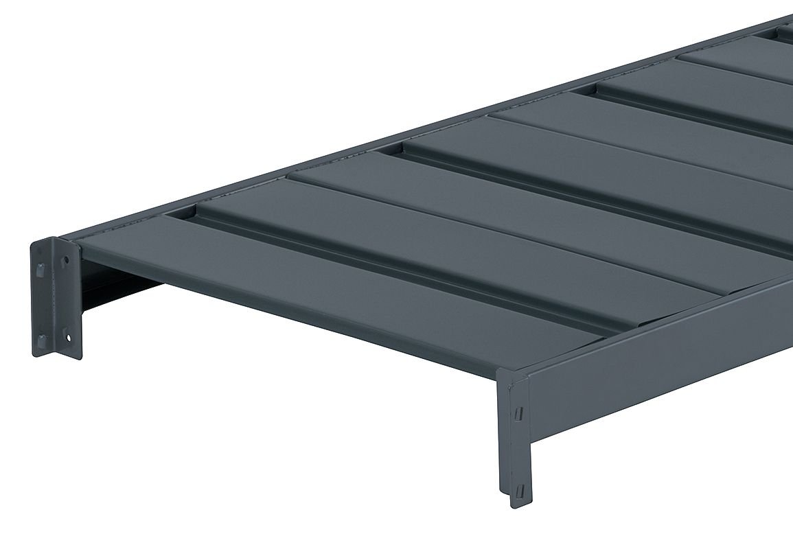 Edsal Extra Shelf Level For Bulk Racks With Welded Upright Frames - Steel Decking - 60X24"