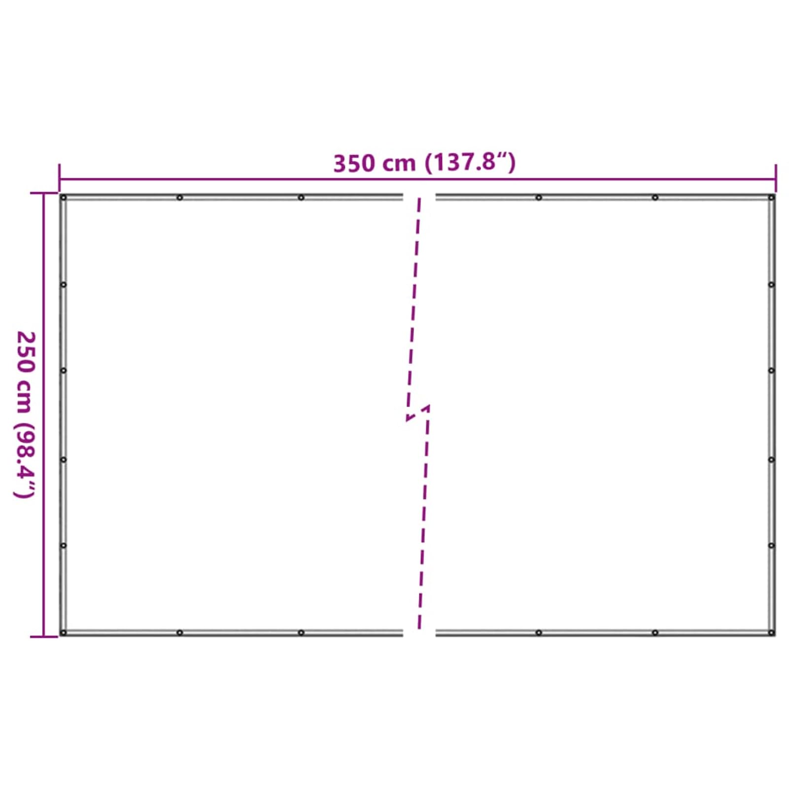 Robustes Anhängernetz aus HDPE - Schwarz, 2,5 x 3,5 m, für Ladungssicherung auf Anhänger und Booten Autoteile und Zubehör 144993