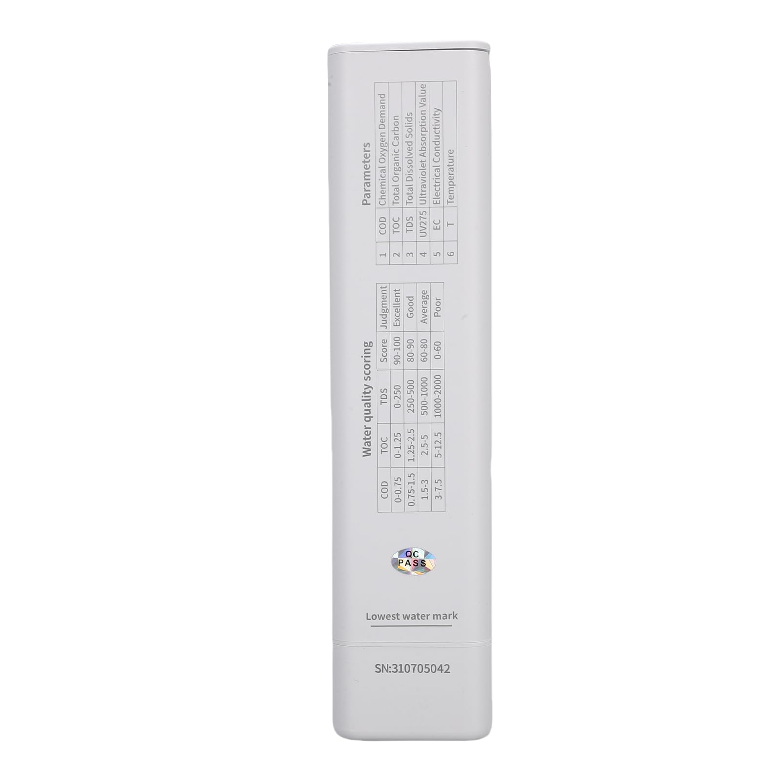 Keenso Water Quality Tester 6-in-1 Digital Meter Accurate Reliable for