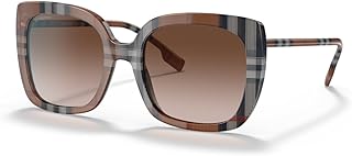 BURBERRY BE4323 Square Sunglasses for Women +BUNDLE with ACCESSORY EYEWEAR KIT