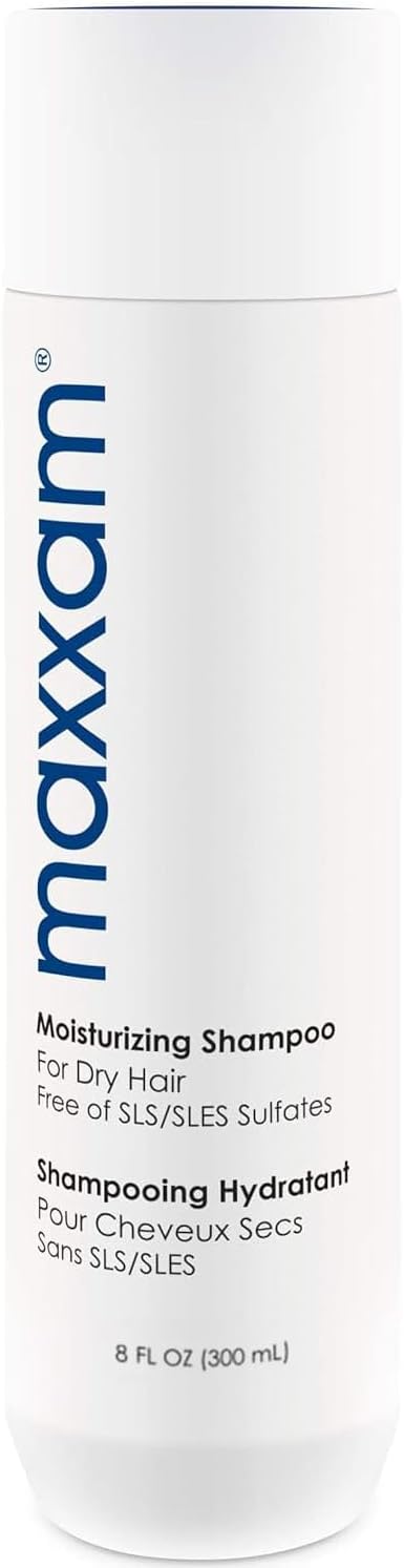 Maxxam Moisturizing Shampoo for Dry Hair Sulfate Free, 10 Fl Oz