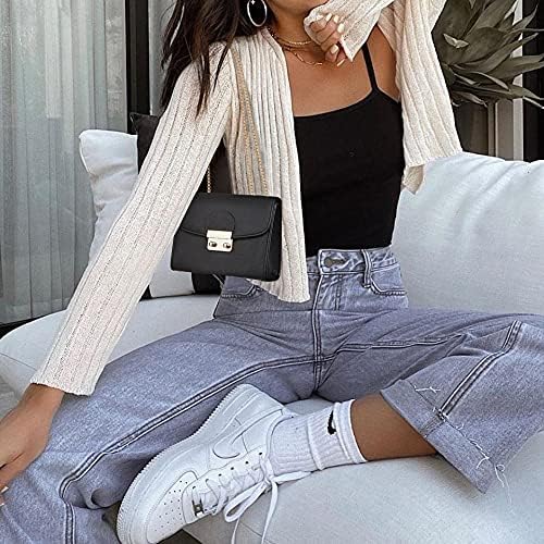 Dasein Women Small Crossbody Bag Designer Evening Bag Clutch Purse Handbag for Wedding/Prom/Party with Double Chain Strap | Small, Designer - Image 2