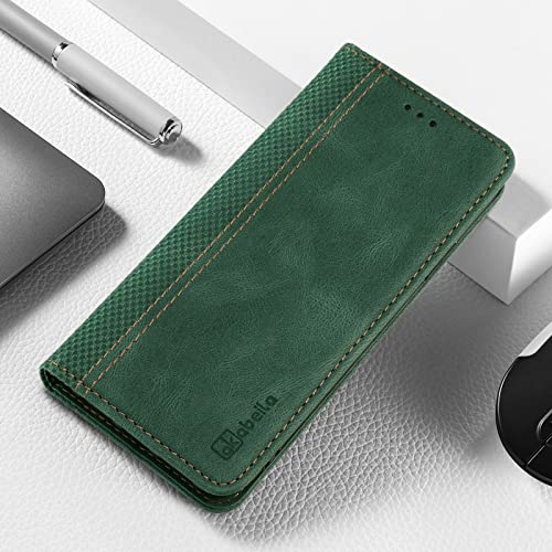 Akabeila For Iphone 11 Pro Max Case Luxury Pu Leather Flip Case For Iphone 11 Pro Max Folio Wallet Phone Case Women Men Cover With Card Holder Magnetic Closure Kickstand Shockproof Cover 6.5" Green #TOP1