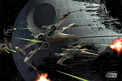 Star Wars Poster X-Wings : Space Battle (91,5cm x 61cm)