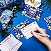 51Pcs We Appreciate You Card Box Decorations Blue Gold Thank You Party Favor Card Box with 50Pcs Thank You For All You Do Cards for Employee Staff Teacher Doctor Graduation Appreciation Party Supplies