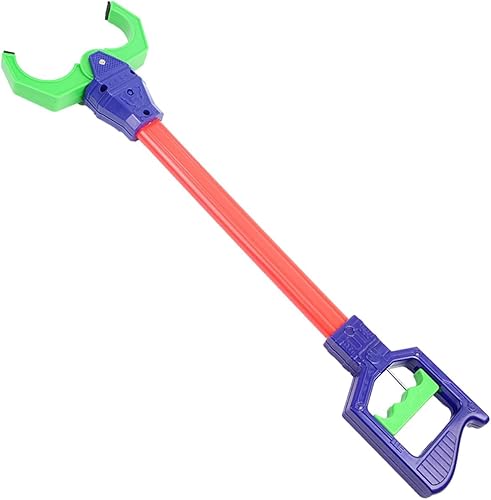 Miniatura 9 de Wokyo Pinza de garra de juguete con brazo robótico largo, aprendizaje temprano, juego de coordinación de ojos y mano para niños, brazo largo de 19