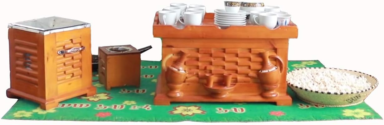 Modern Ethiopian Coffee mat 79 x 120 cm Light Weight