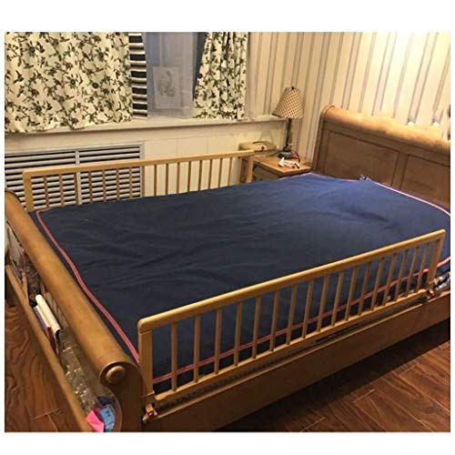 Barandilla para cama para niños y bebés con diseño de protección anticaída plegable 7