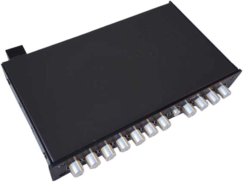 Car Equalizer 7 Segment Equalizer Car Audio EQ Tuning Crossover Amplifier AUX Input D3-008