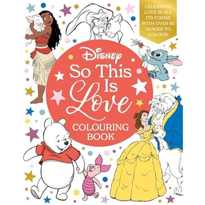 Disney So This Is Love Colouring Book