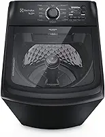 Electrolux Máquina de Lavar Electrolux 14,5kg Preta Efficient Cesto Inox, Jet&Clean e Filtro Fiapos (LEP15) 127V