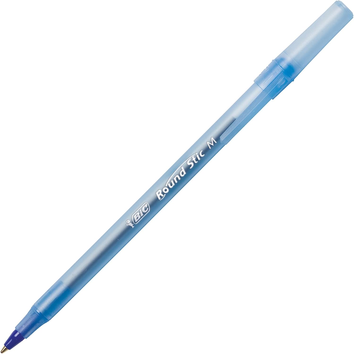 BIC Round Stic Xtra Life Blue Ballpoint Pens, Medium Point (1.0mm), 240-Count Pack of Bulk Pens, Flexible Round Barrel for Writing Comfort, No. 1 Selling Ballpoint Pens