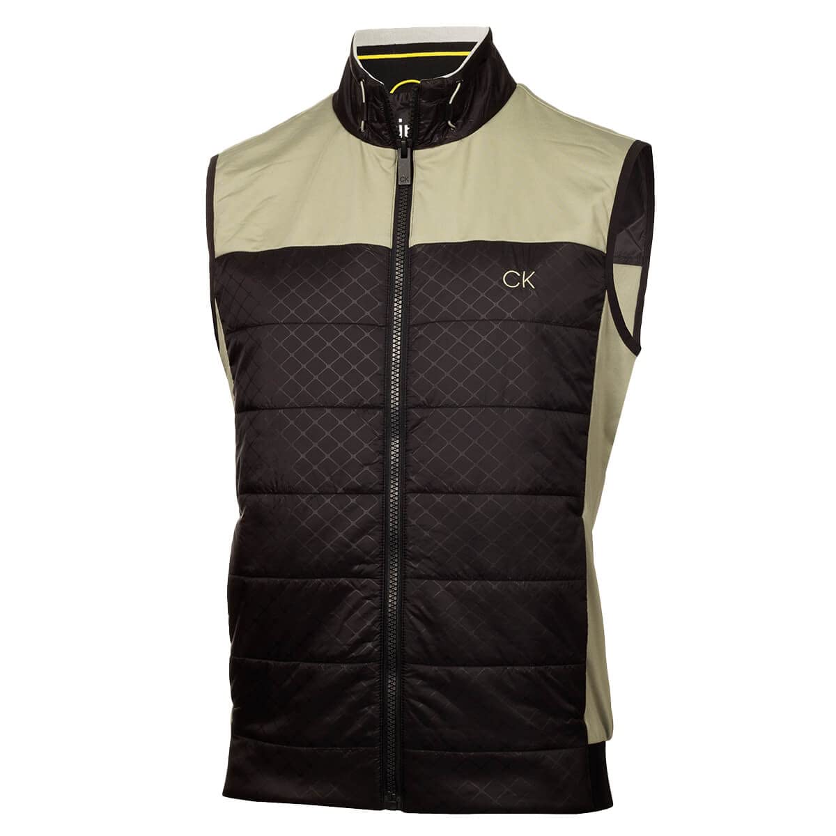 Calvin Klein Men's Camouflage Green Malden Hybrid Gilet - M