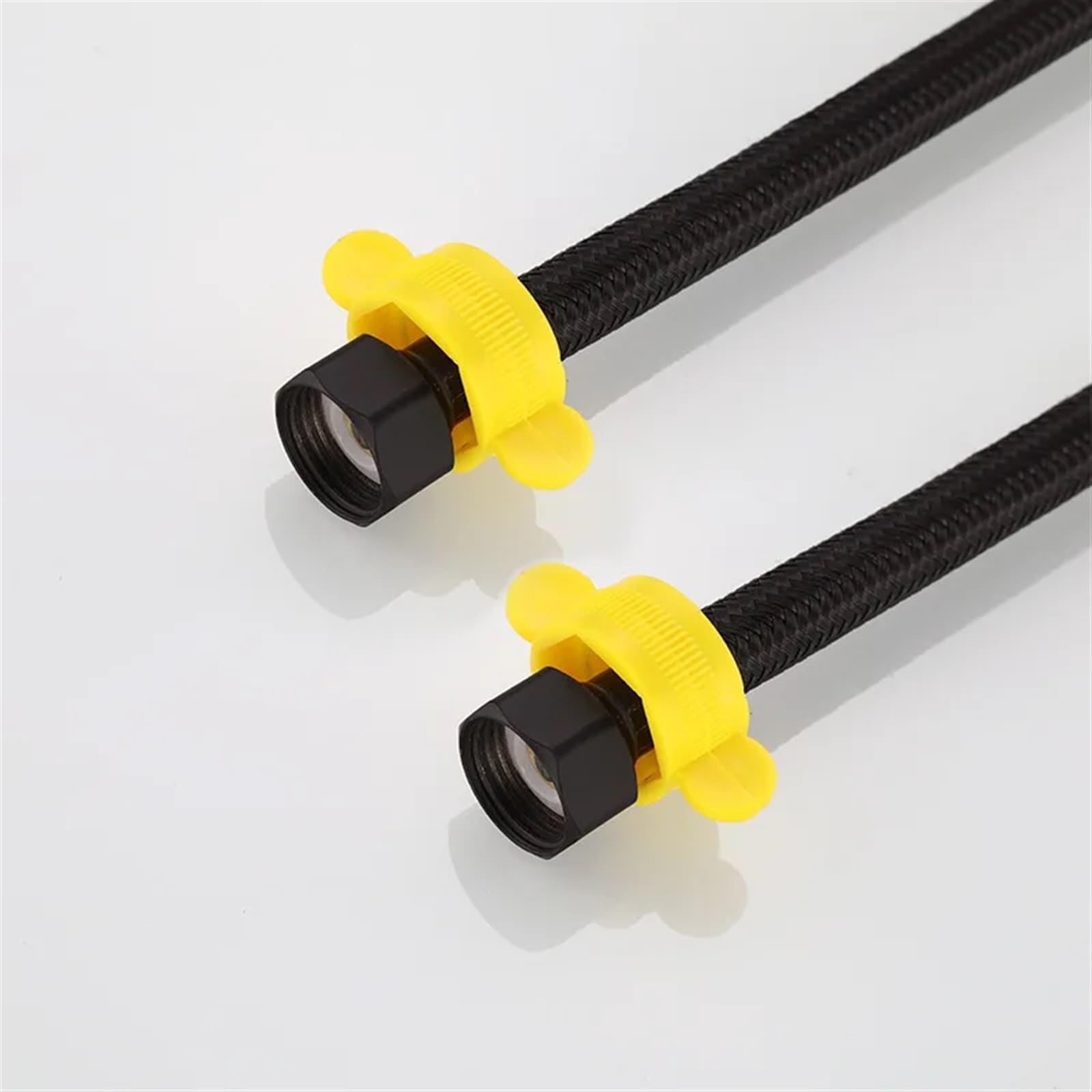 50/60 Cm plomberie tressé Flexible eau tuyau d'alimentation en eau robinet chauffage tuyau toilette connexion tuyau d'entrée cuisine salle de bains G1/2(250cm)